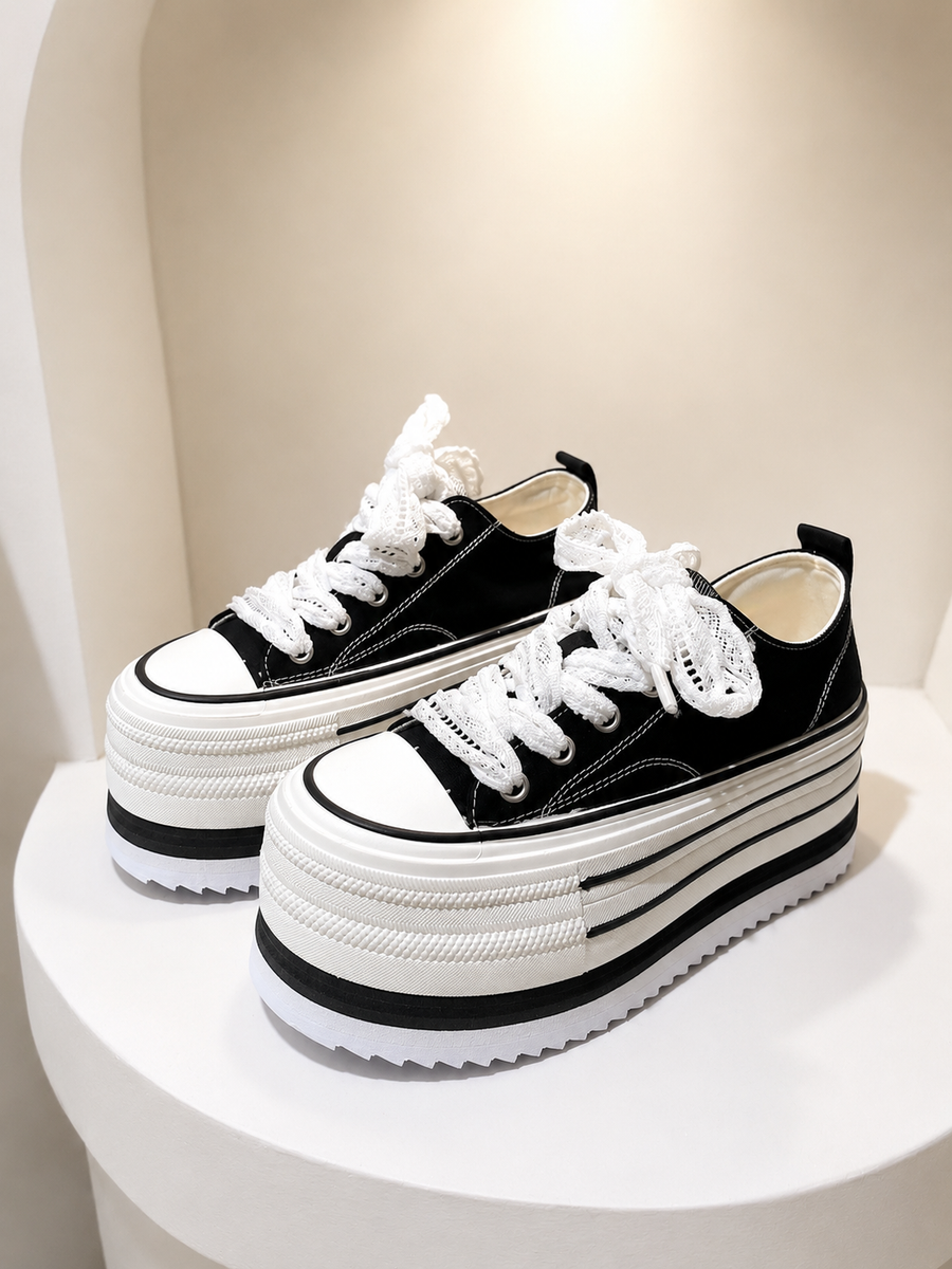 Tenis Bianca Lace