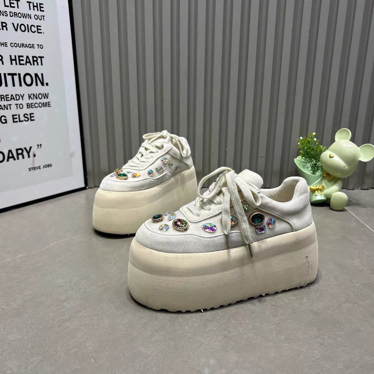 Tenis Nappa Cristal