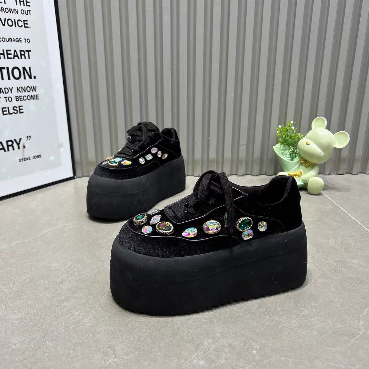 Tenis Nappa Cristal