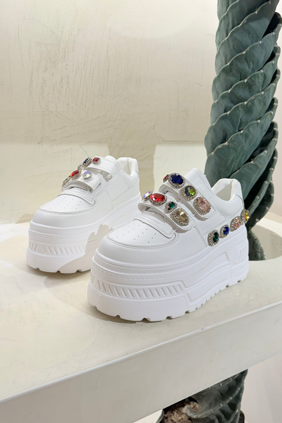 Tenis Clean Cristal