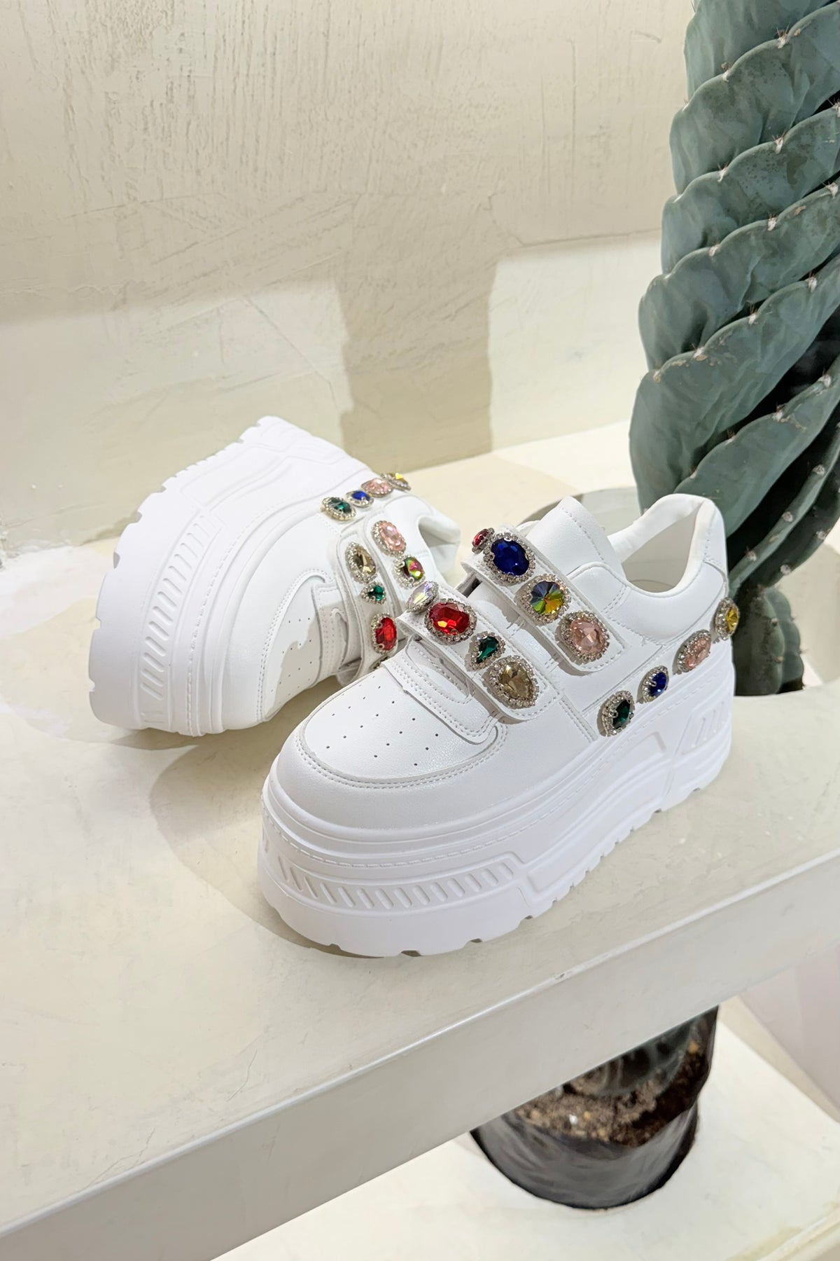 Tenis Clean Cristal