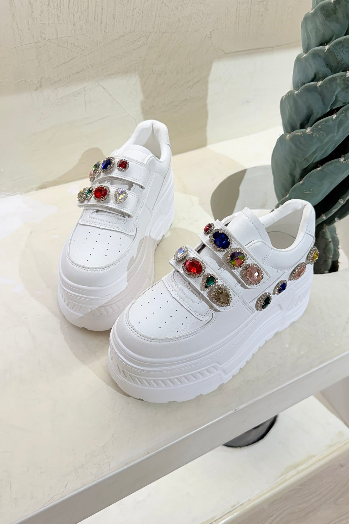 Tenis Clean Cristal